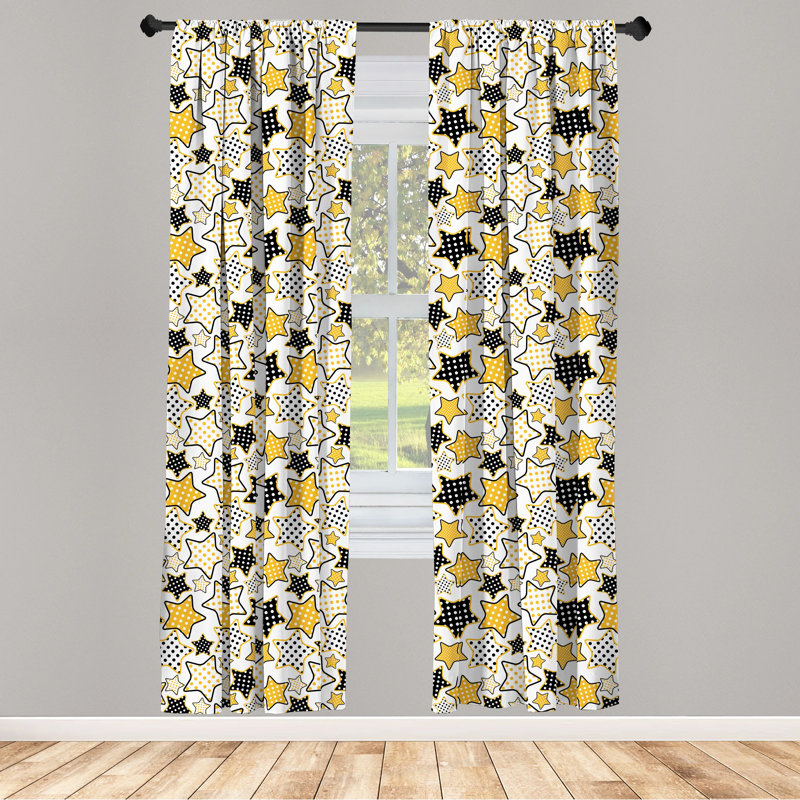 Room Darkening Sliding Panel Pair, 28" x 84"