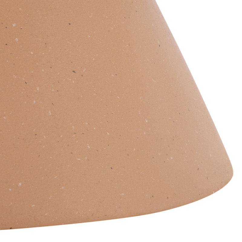 Table d'appoint Alderson, Terracotta