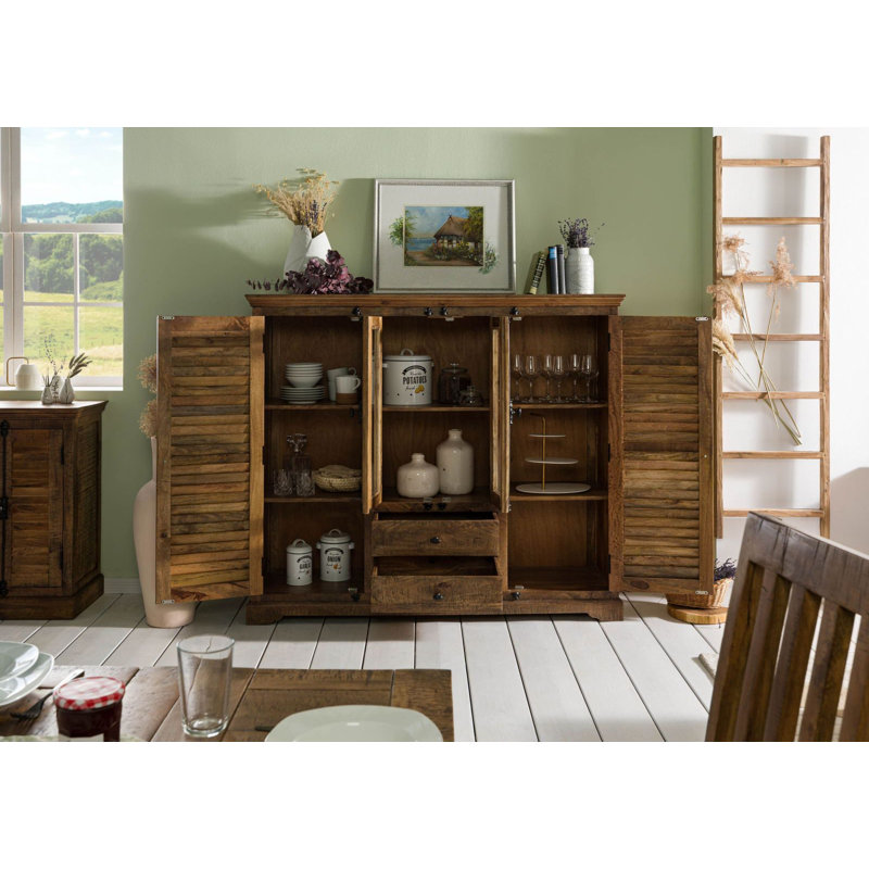 Rodez 160cm Solid Wood Sideboard