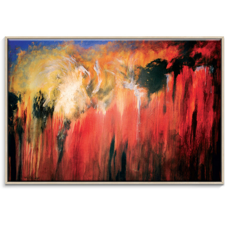 Regeneration by John Louis Lioyd - Painting on Canvas, 102cm H x 152cm W, Timber Floater Framed