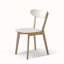 Chaises d'appoint contemporaines avec pieds en bois-414944058