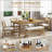 6 Pieces Dining Table Sets