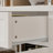 Elegant 2-Meter Large Capacity White Bookcase With Drawers And Doors