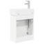 Single Bathroom Vanity with Ceramic Basin-299505049