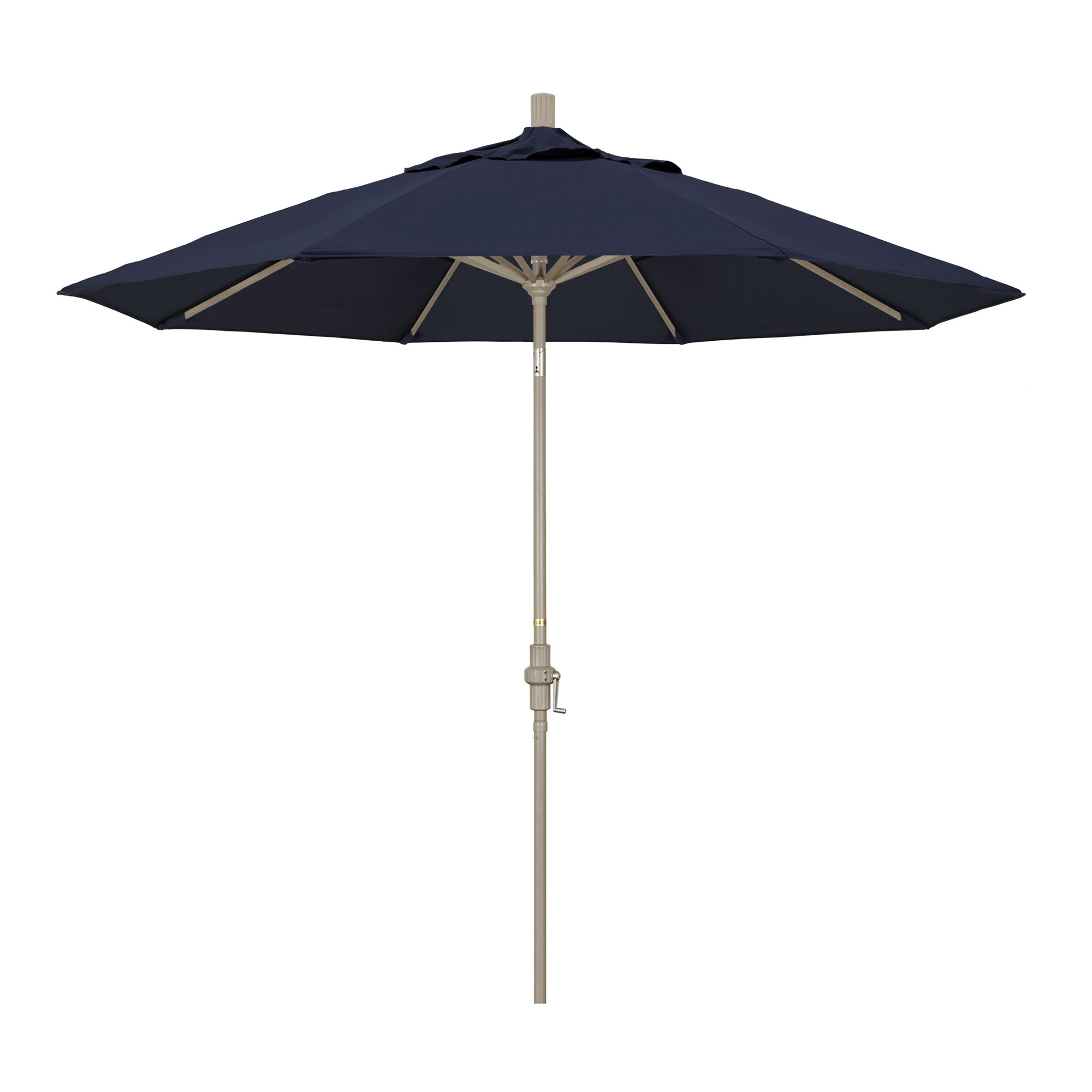 Broadmeade 132'' Sunbrella® Outdoor Umbrella, Canvas Navy Sunbrella® Canvas