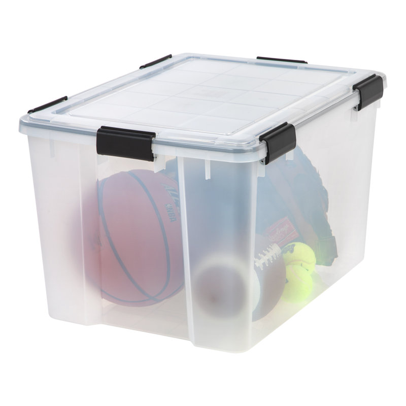 IRIS 74 pte / 18,5 gallons Sac de rangement résistant aux intempéries, Blanc, H 14,5 po x l 17,8 po x P 23,6 po