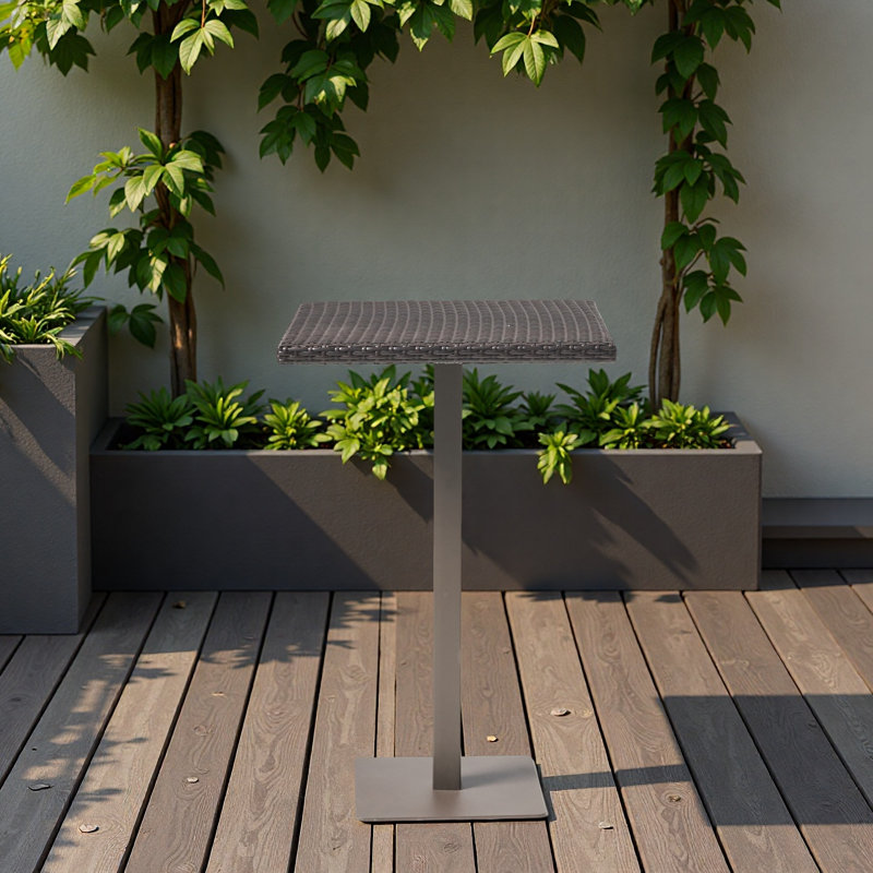 Rattan 26" SQUARE BAR TABLE