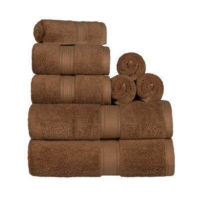 Renata 8-Piece Egyptian Cotton Towel Set