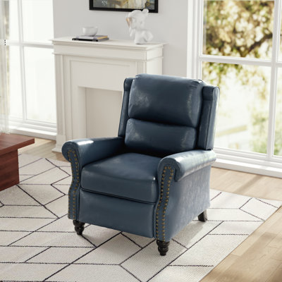 Fauteuil inclinable manuel avec dossier à oreilles Ameiah