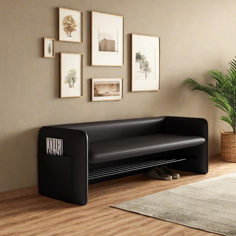 Tabouret à langer 55.1in, Noir, noir, noir, noir