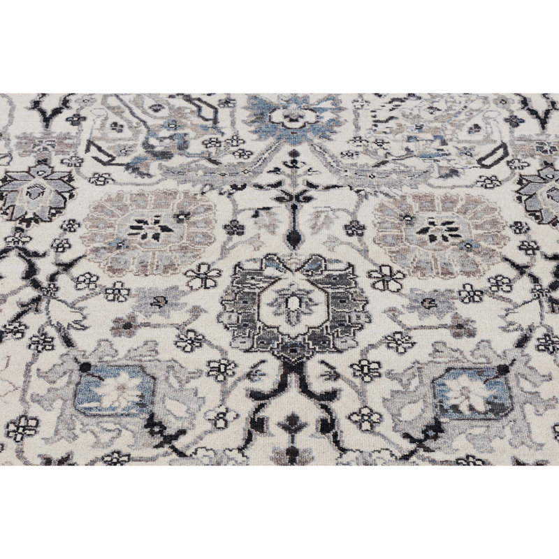 Hand Woven Wool Oriental Area Rug, Rectangle 12' x 15'