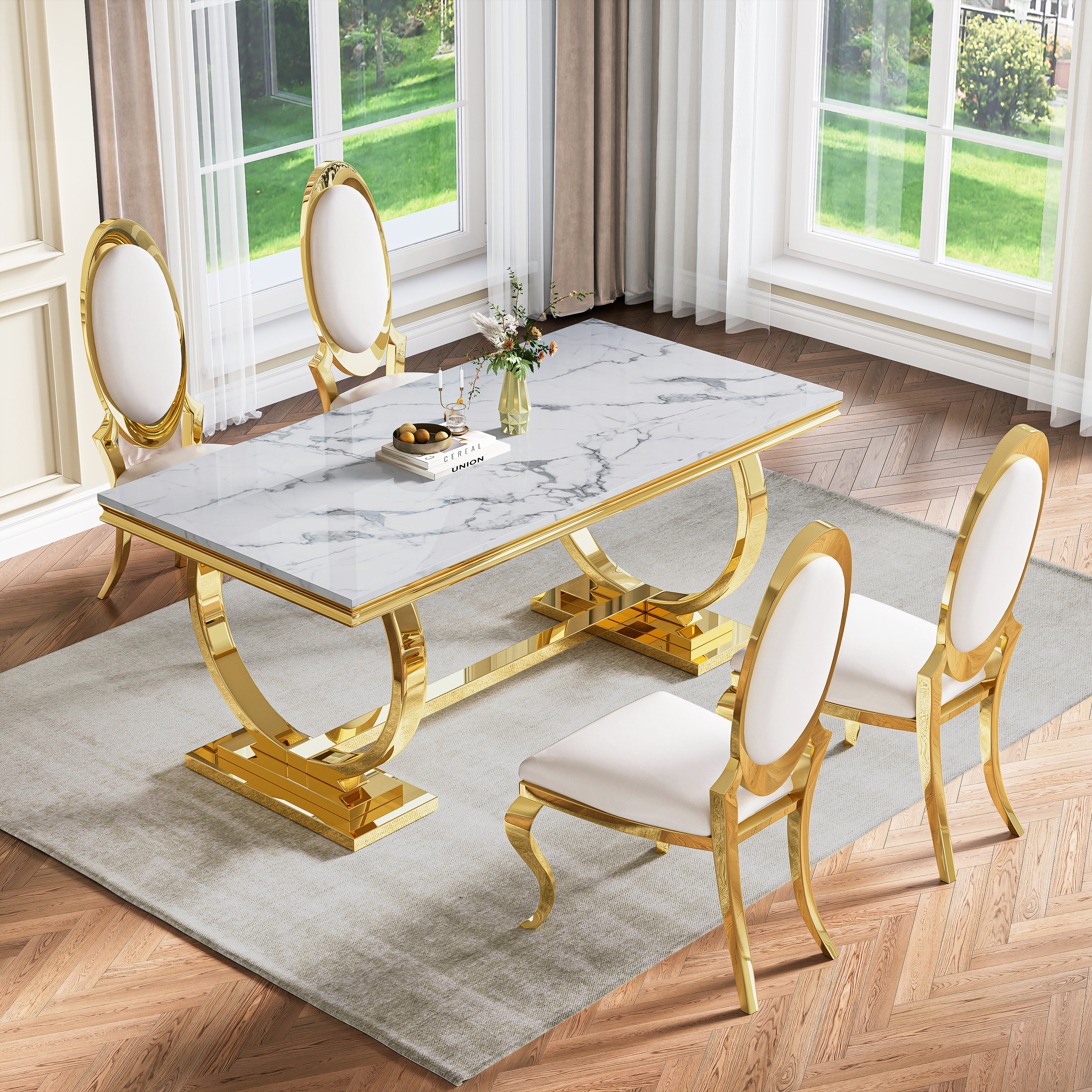 Marble Top Best Place To Buy Dining Table Set Pieces Rectangular
