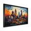City Charlotte Collage IV sur toile-917937150-917937151