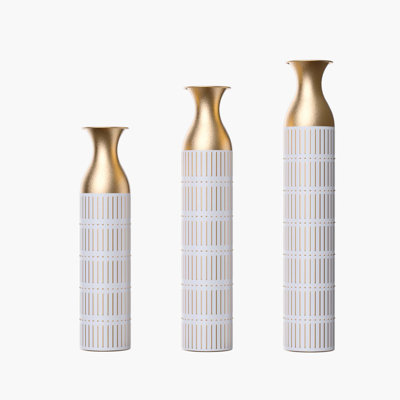 Mikinzi Metal Floor Vase
