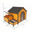 Niche pour chien XPT088