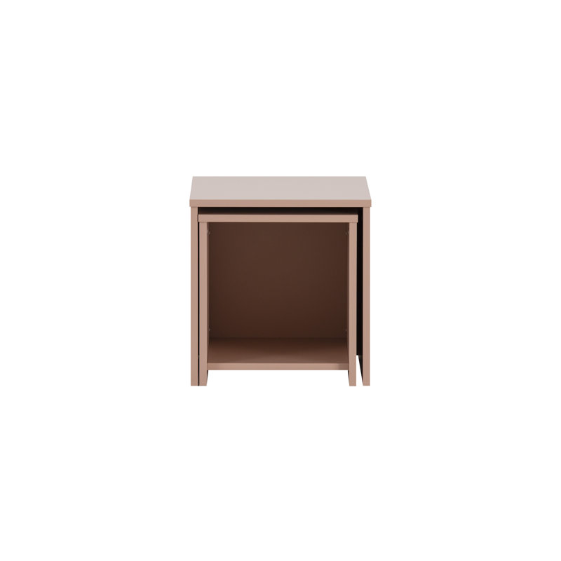 Nalaiah Sled Nesting Tables, Apricot