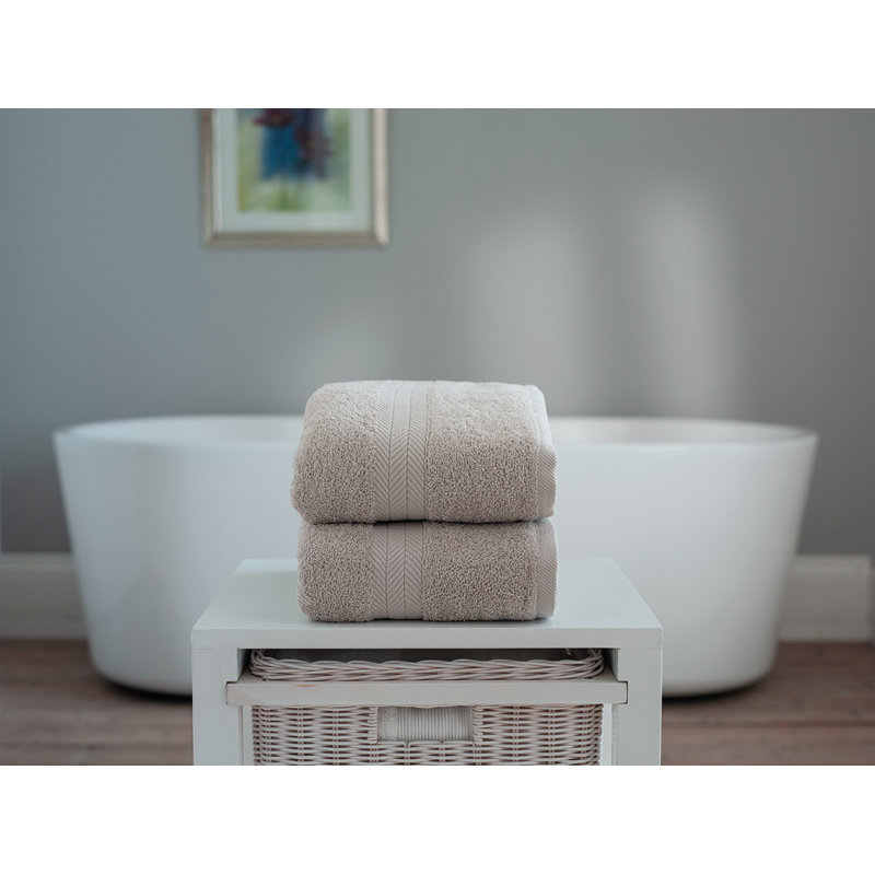 Midweight Bath Sheet, Pebble