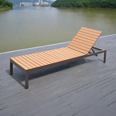 Outdoor Leisure Hotel Pool Lounge Chair