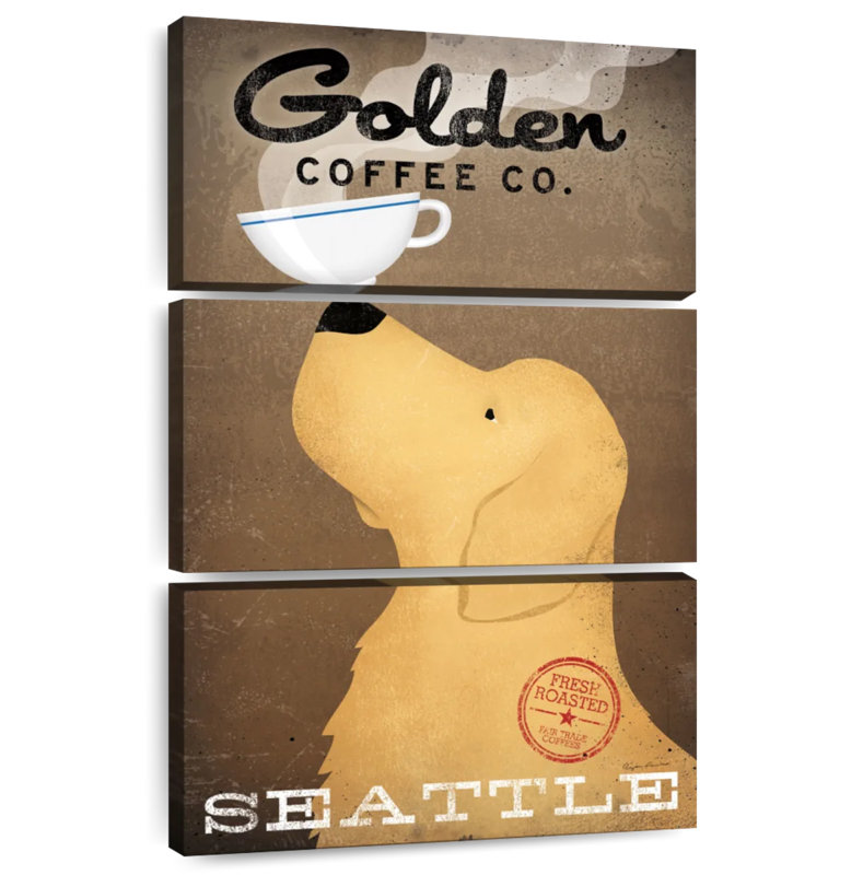 Tergel Golden Coffee Co, H 32 po x l 20 po