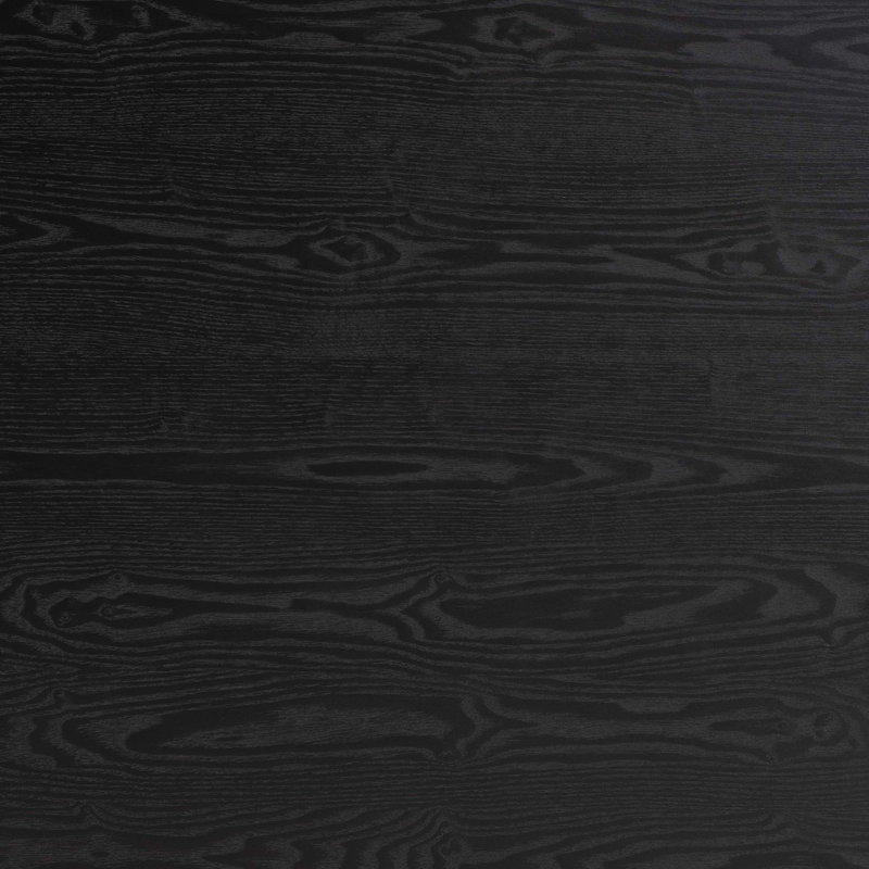 Table de salle à manger Lapinski, Noir