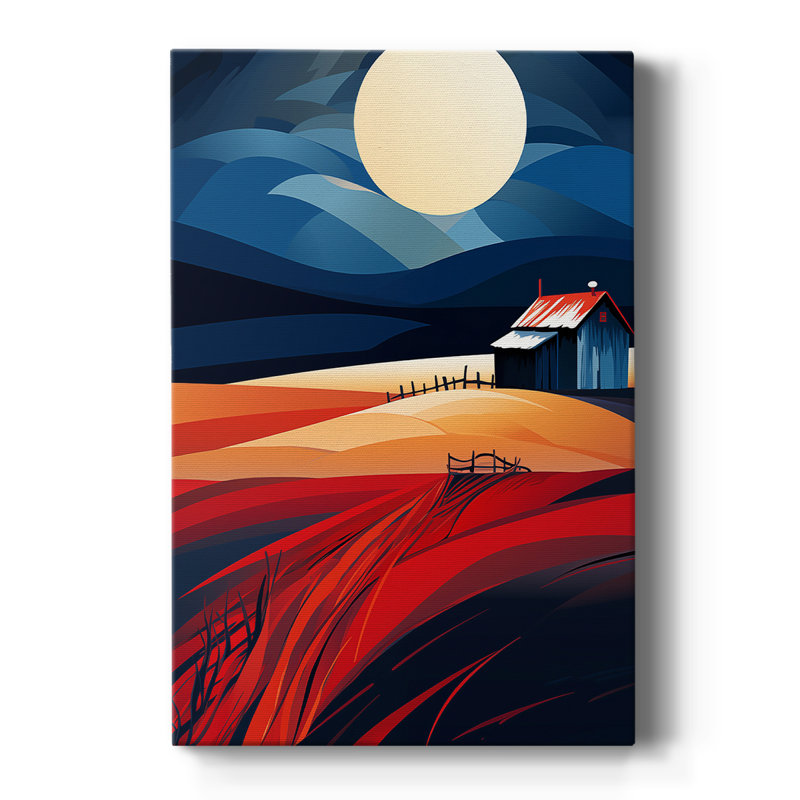 Paysages série Cxxviii - galerie sur mesure, H 12 po x l 8 po