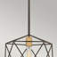 Ausonio 1 - Light Brown Cluster Pendant