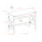 Arsenault Metal-X Desk with Open Cubbies-2134425344