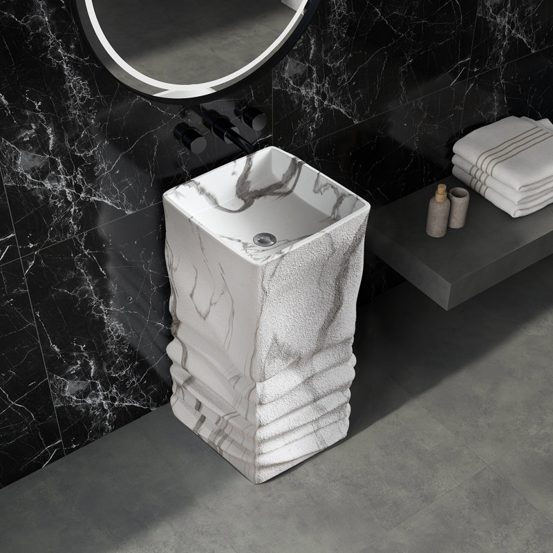 Lavabo de salle de bain 33 po