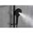 Matte Black Handheld Shower With 28-inch Slide Bar And 59-inch Hose, Stainless Steel, Rust- Construction For Long-term Use Black, Powerful Water Discharge A Hygienic Bathroom