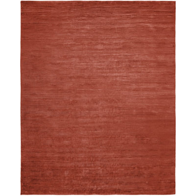 Simona Area Rug in Rust