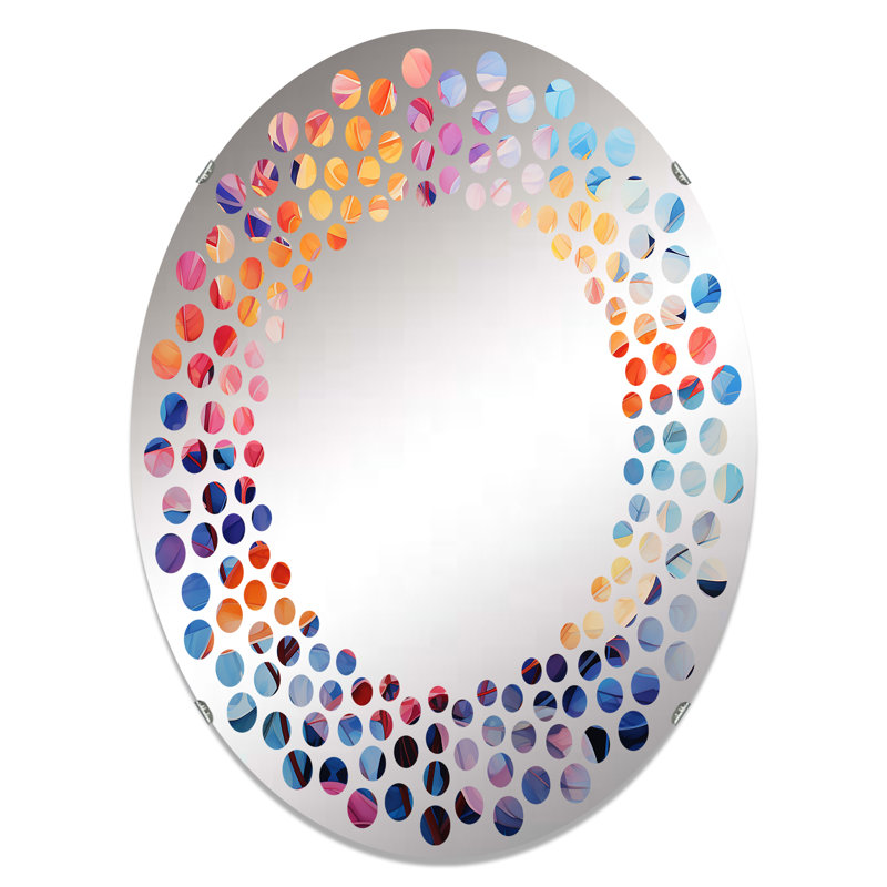 Benan Oval Mirror, 20" W x 30" H