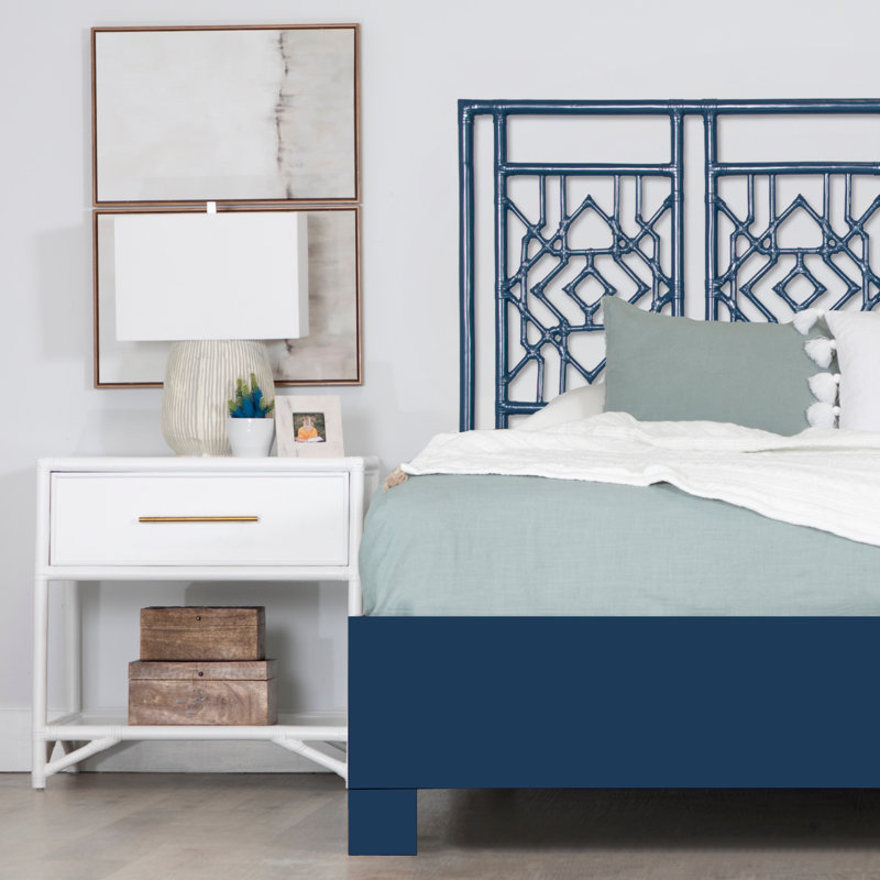 Tulum Bed, Twin, Navy