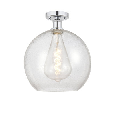 Plafonnier semi-encastré 1 lumière