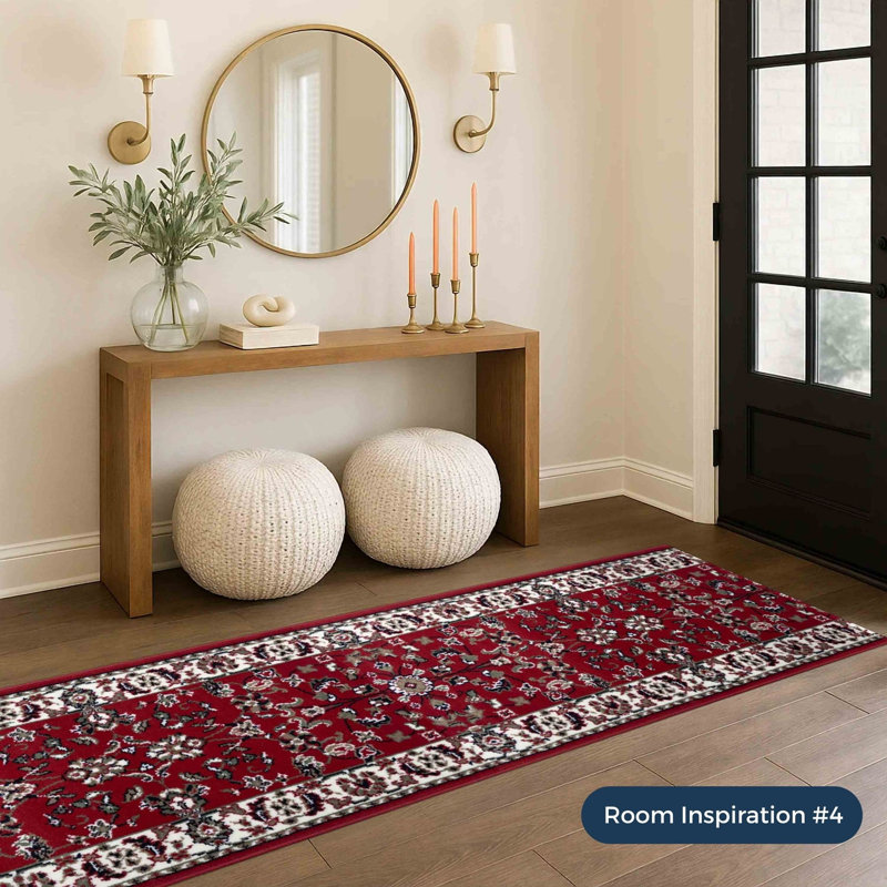 Ballyclarc Oriental Indoor Area Rug, Runner 270cm x 70cm