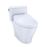 1.28 GPF Elongated One-Piece Toilet High Efficiency Flush (Seat Included)