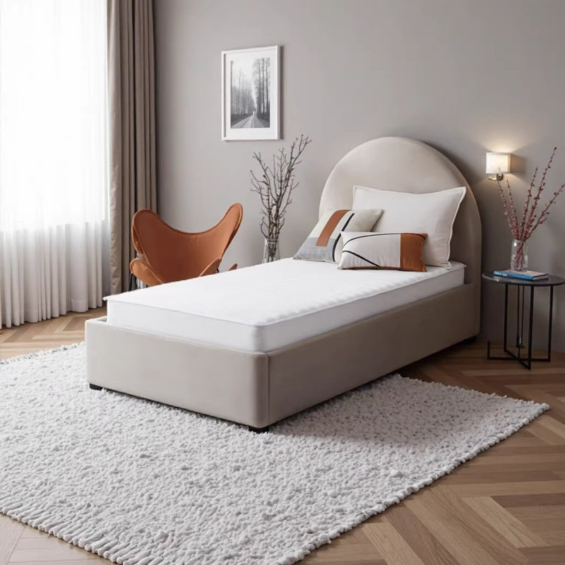 Matelas mi-ferme 6 pouces Bonnell, Lit simple