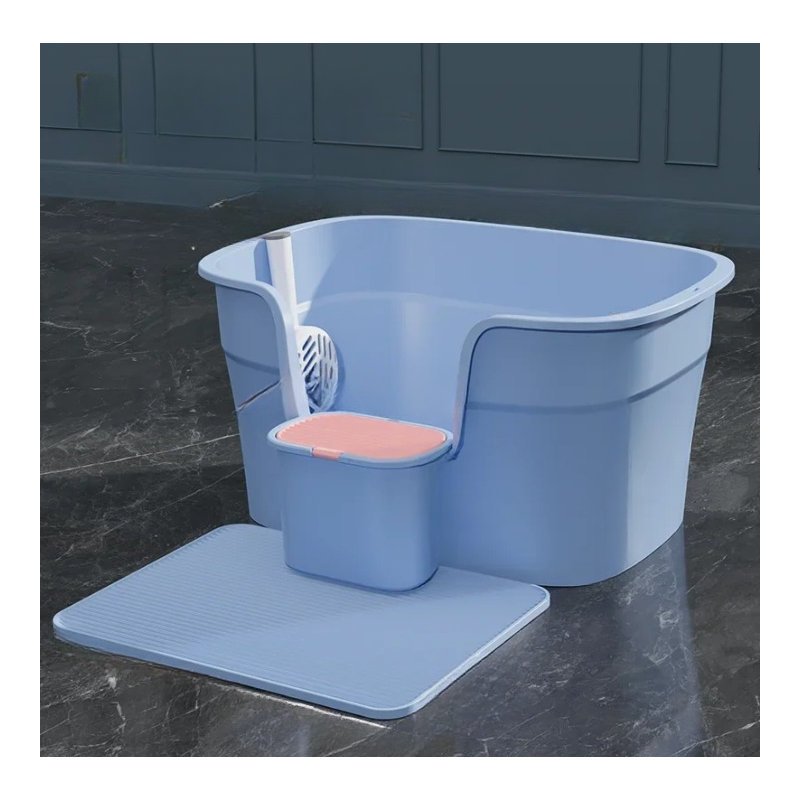 Gower Plastic Sandbox, Blue