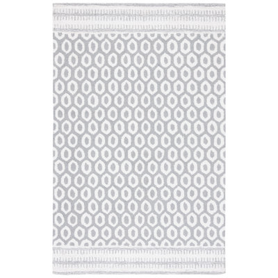 Cela Hand Tufted Performance Geometric Rug