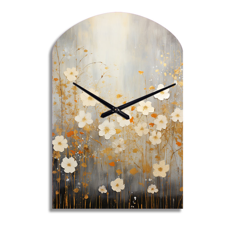 Horloge murale asymétrique Minimalisme, Moyenne