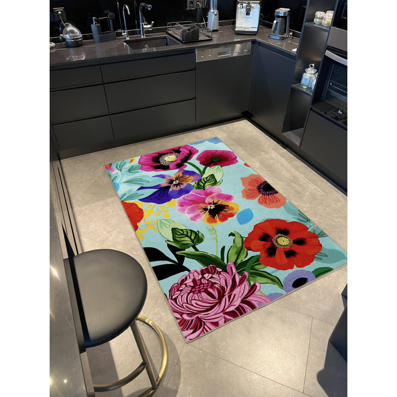 Tapis intérieur / extérieur Rectangle Duwe, Rectangle 2 pi 7 po x 9 pi 10 po