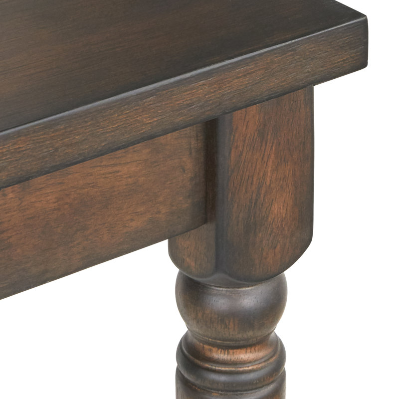Finbar Bench, Rustic Brown