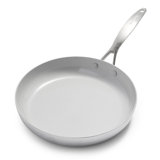 GreenPan Venice Pro Tri-Ply Stainless Steel Healthy Ceramic Nonstick 11" Frying Pan Skillet