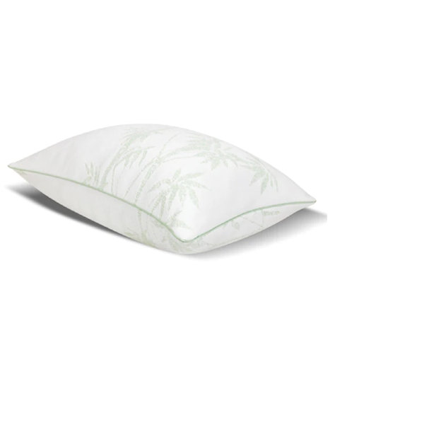  Almohada de gel Zen de bambú ultrasuave (2 unidades) de fibra  de gel de primera calidad con forro de bambú transpirable y fresco,  resistente al polvo y ácaros e hipoalergénico 