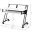 Bureau de musique blanc et noir avec plateau pour-132677749