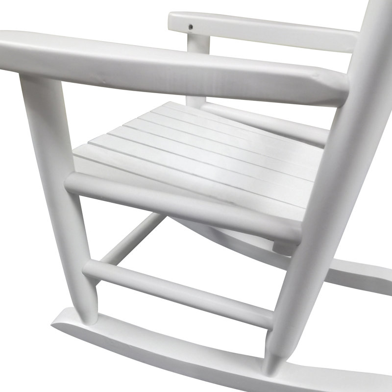 Chaise berçante pour enfants, Blanc