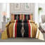 Brown Trendy Printed Bedspread Floral Design Quilted with Pillow Shams-113665287