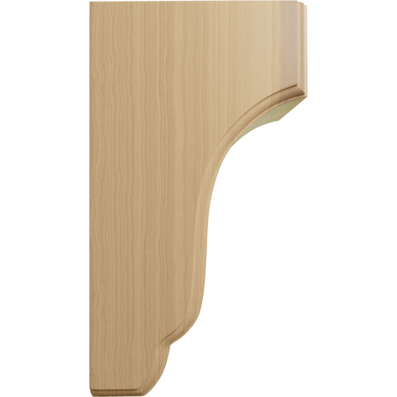 Charleston Corbel, Hévéa, H 10 po x l 4,75 po x P 5,5 po