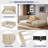 Kadesia L-shaped Upholstered Daybed-1734967570