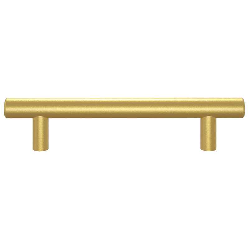 Vidaxl Cabinet Handle Wall-Mounted Gold Stainless Steel For T-Bar Accessory