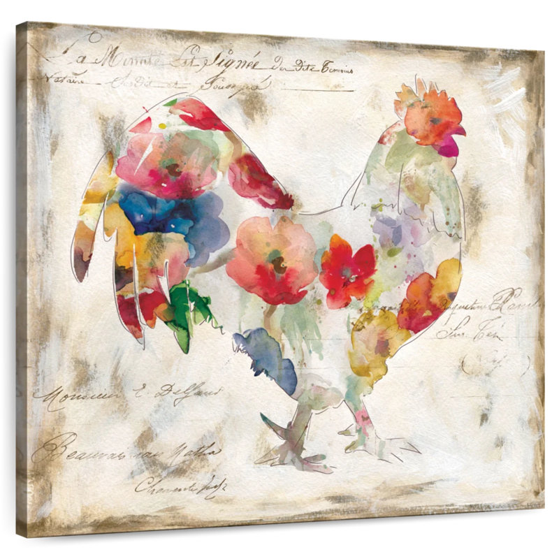 Coq Brampt, H 10 po x l 10 po